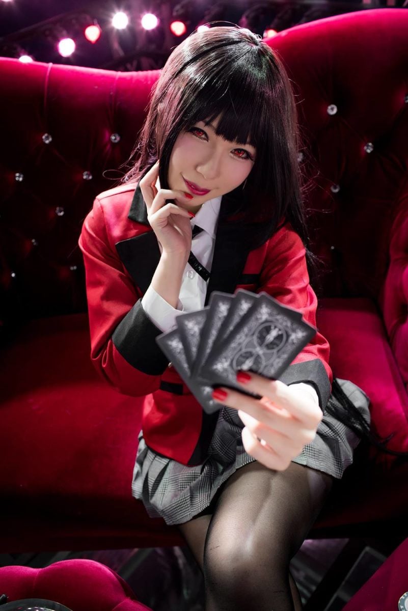 Kakegurui Compulsive Gambler Yumeko Jabami Cosplay 0005