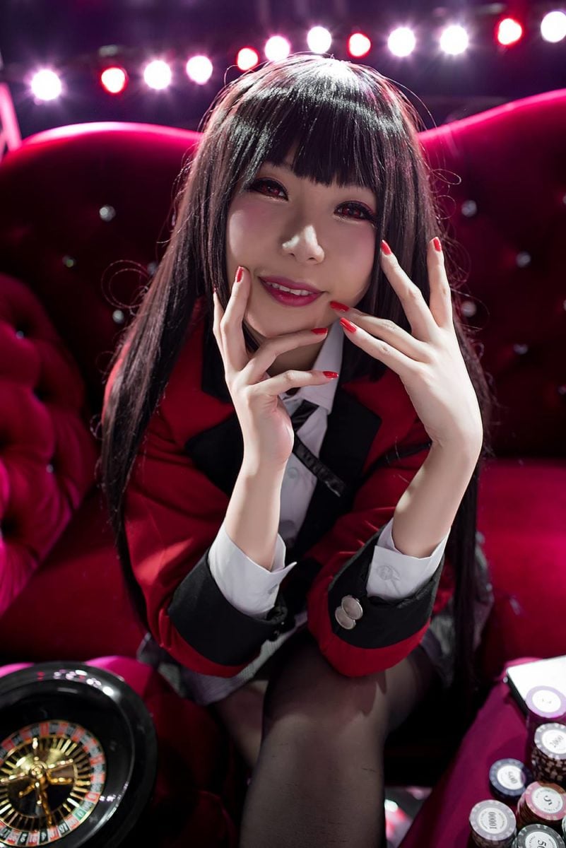 Kakegurui Compulsive Gambler Yumeko Jabami Cosplay 0007