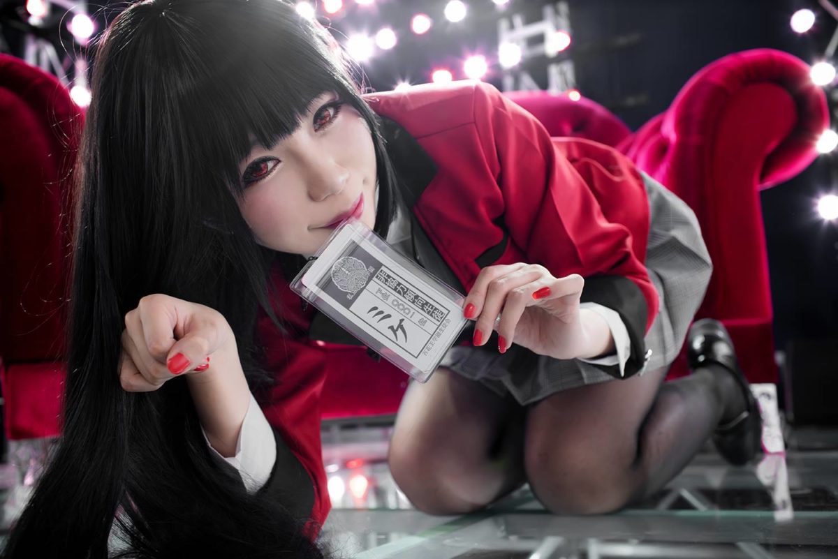 Kakegurui Compulsive Gambler Yumeko Jabami Cosplay 0008