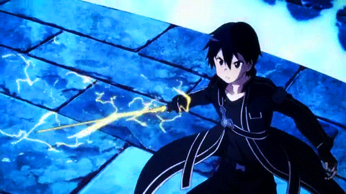 Sword Art Online Kirito Anime