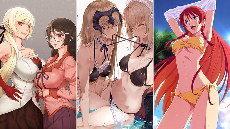 Top 10 Male And Female Anime Characters Newtype September 2017 Issue