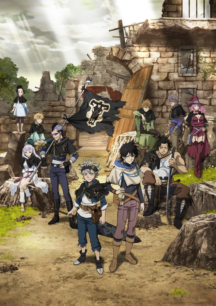 Black Clover Anime Visual