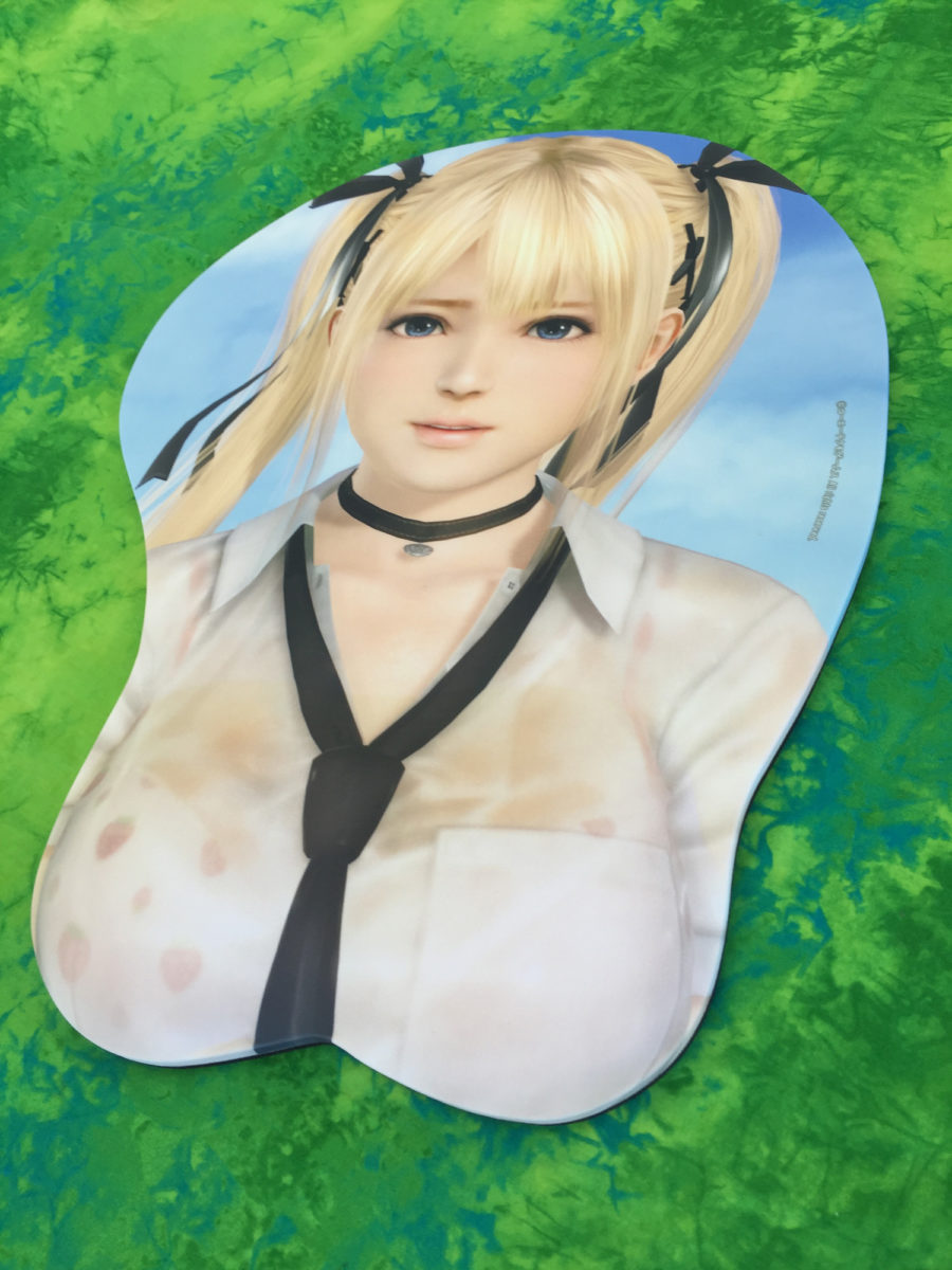 Dead Or Alive Xtreme 3 Life Sized Oppai Mousepad Marie Rose 0002
