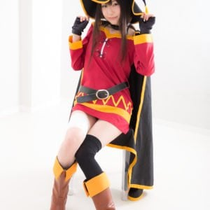 Ero Cosplay Of KonoSuba Megumin By Tsubomi 0003