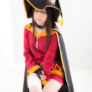 Ero Cosplay Of KonoSuba Megumin By Tsubomi 0005