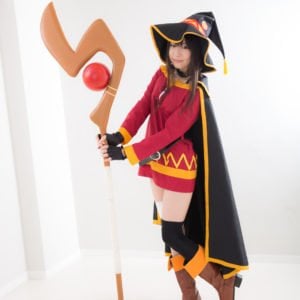 Ero Cosplay Of KonoSuba Megumin By Tsubomi 0008