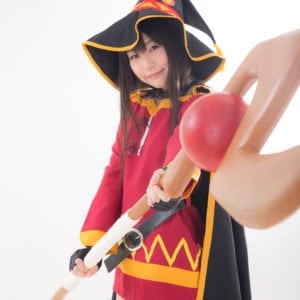 Ero Cosplay Of KonoSuba Megumin By Tsubomi 0015