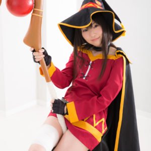Ero Cosplay Of KonoSuba Megumin By Tsubomi 0017