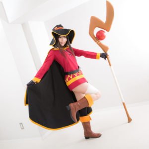 Ero Cosplay Of KonoSuba Megumin By Tsubomi 0029