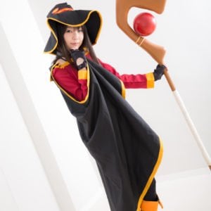 Ero Cosplay Of KonoSuba Megumin By Tsubomi 0031