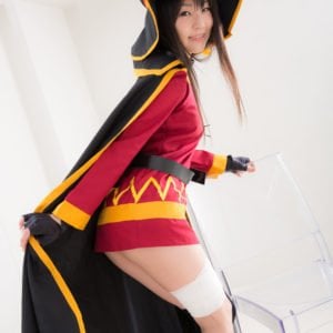 Ero Cosplay Of KonoSuba Megumin By Tsubomi 0044