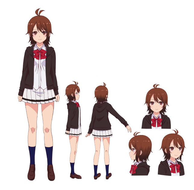 My Girlfriend Is ShoBitch TV Anime Character Designs Shizuku Ariyama