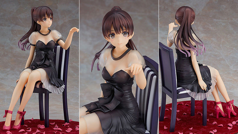 A Boring Girlfriend Wearing A Beautiful Dress Outstanding Figure Of Megumi Kato