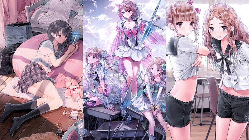 Blue Reflection Official Visual Collection