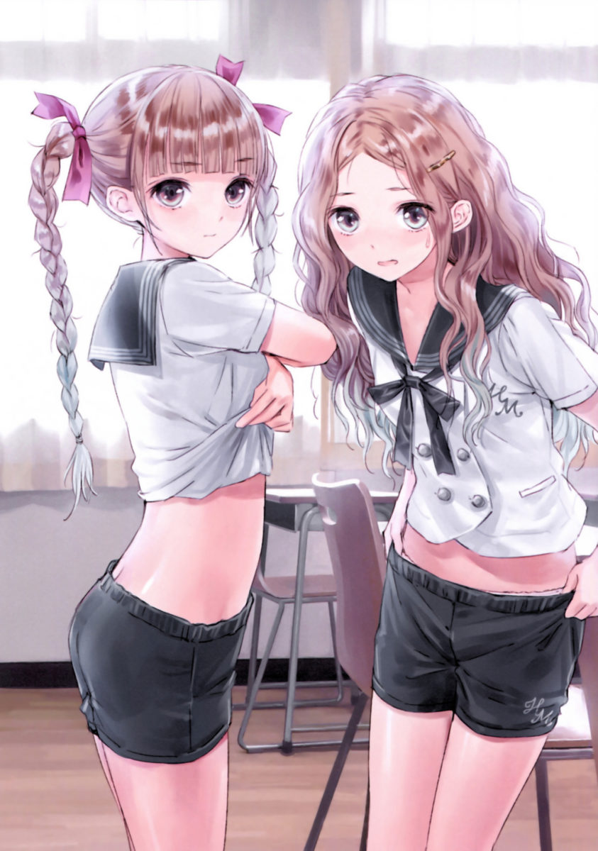 Blue Reflection Visual Collection Artbook 0005