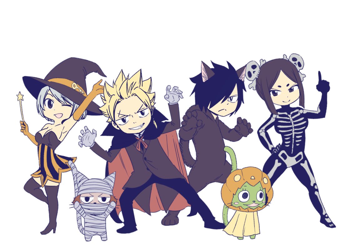 Fairy Tail‘s Hiro Mashima Wishes Us A Happy Halloween 2017 1