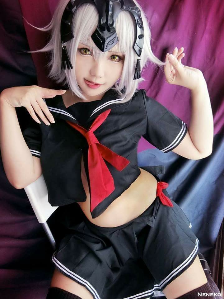 Fate Grand Order Character Jeanne Cosplay By 肉感少女 Neneko(2)