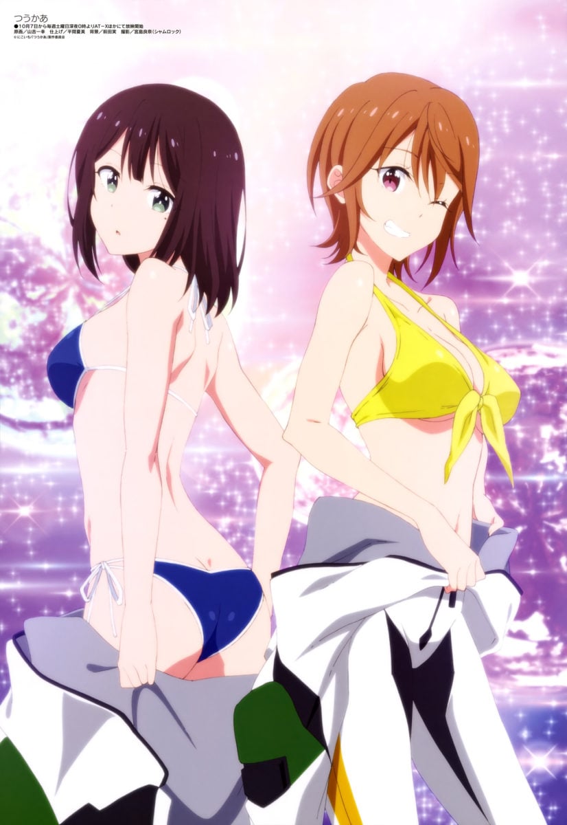 Megami MAGAZINE November 2017 Anime Posters Two Car