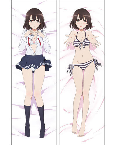 Saekano Official Hug Pillow Megumi Kato 1