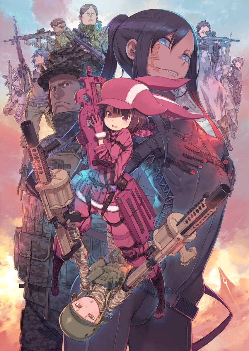 Sword Art Online Alternative Gun Gale Online TV Anime Visual