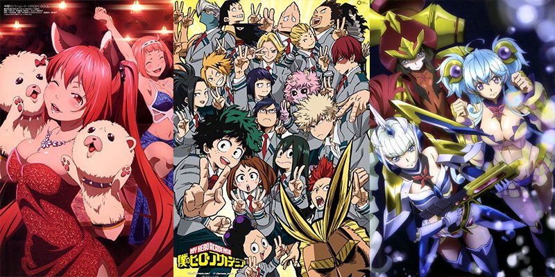 Top 10 Anime According To NewType Magazine November 2017