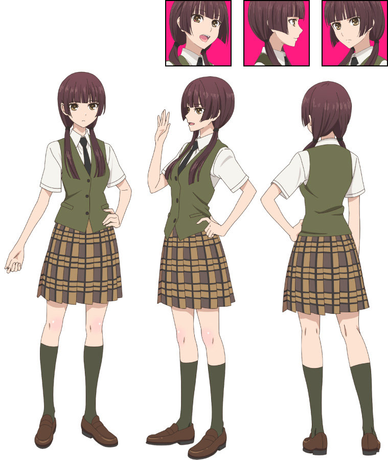 Citrus Anime Character Designs Harumi Taniguchi