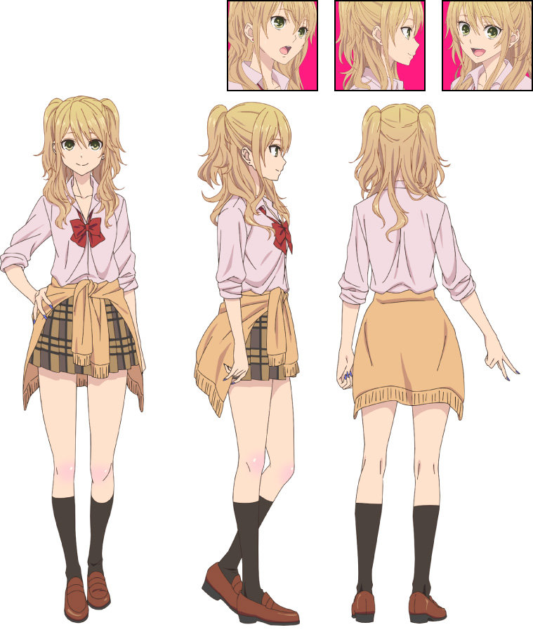 Citrus Anime Character Designs Yuzu Aihara
