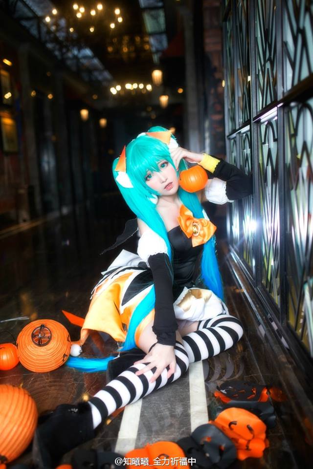 Hatsune Miku Trick Or Treat Cosplay By 知曦 Nemesia 6