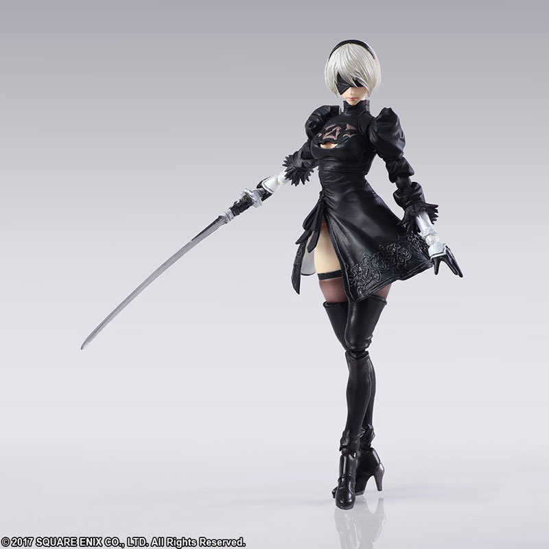 NieR Automata 2B And Pod Figure 0005
