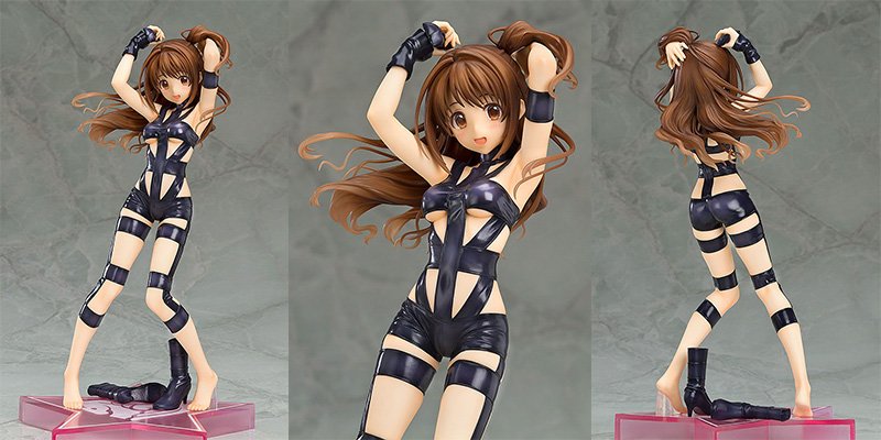 T.M.Revolution THE IDOLMASTER Cinderella Girls Uzuki Shimamura HOT LIMIT Version Anime Figure