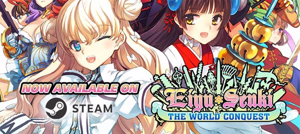 Eiyu*Senki is up on Steam