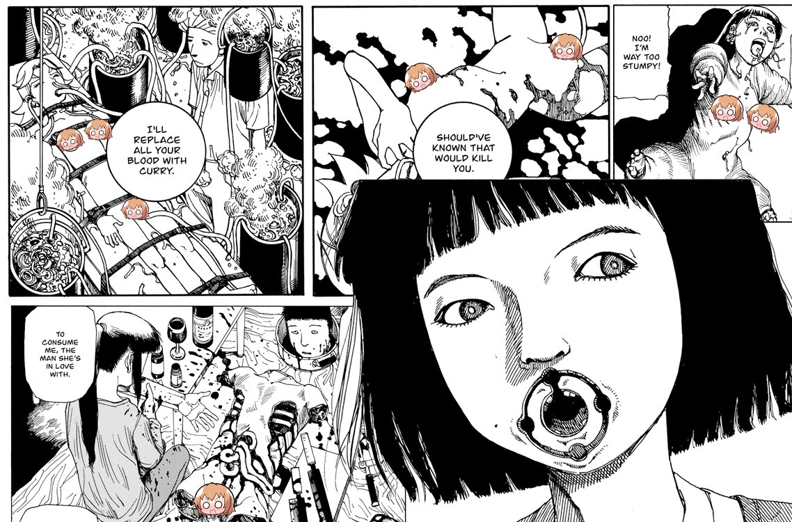 Shintaro Kago Super Dimensional Love Gun Fakku Hentai Manga 02