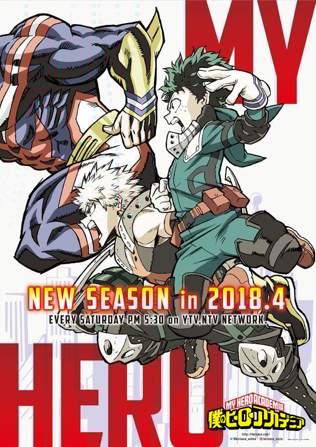 Boku No Hero Academia Season 3 Visual