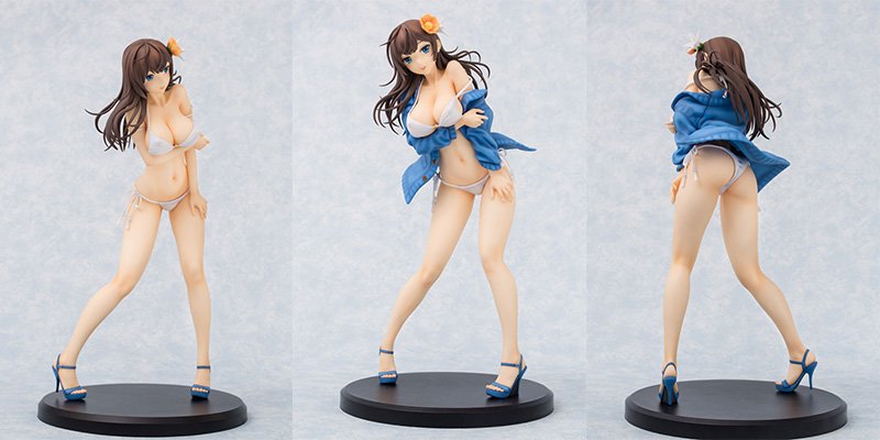 Kuro Fune Raisyu Girl! Cover Illustration Kurone Iraha Anime Figure