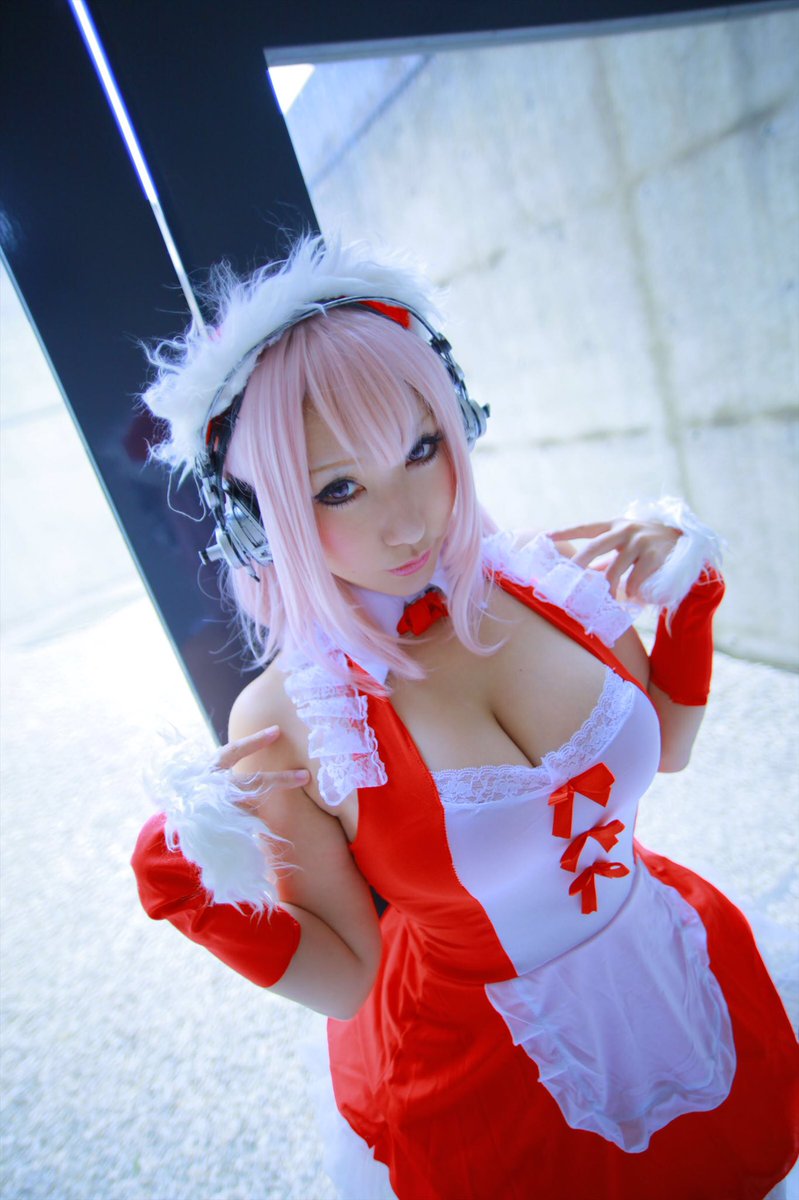 Super Sonico Christmas 2017 Cosplay By Saku93