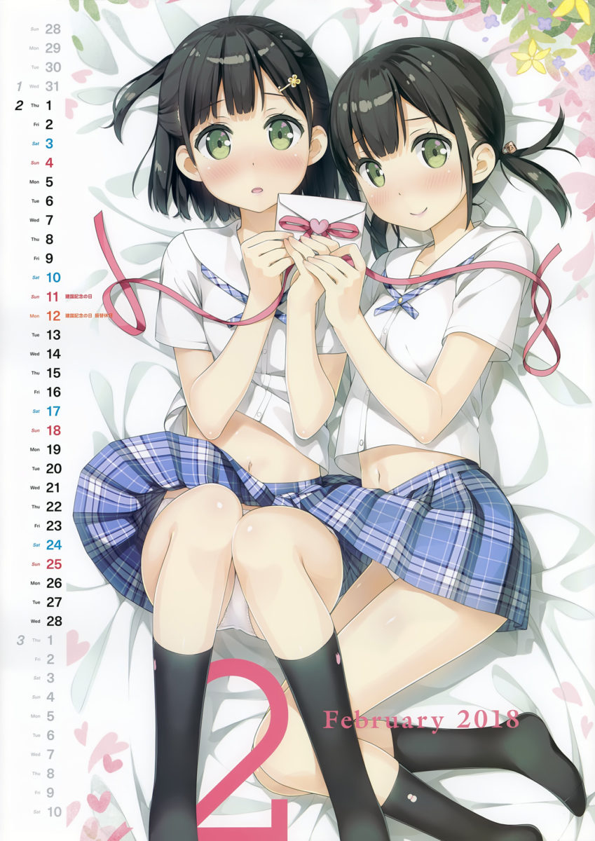 Kantoku Special Calendar 2018 0003