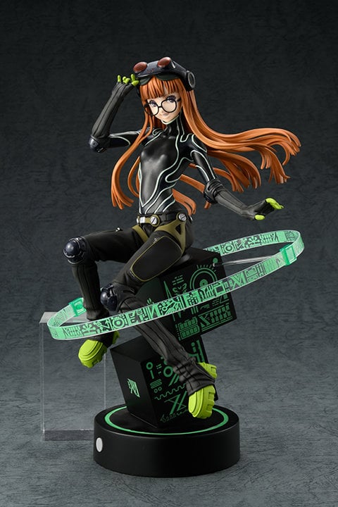Persona 5 Futaba Sakura Thief Version Figure With Light Up Base 10