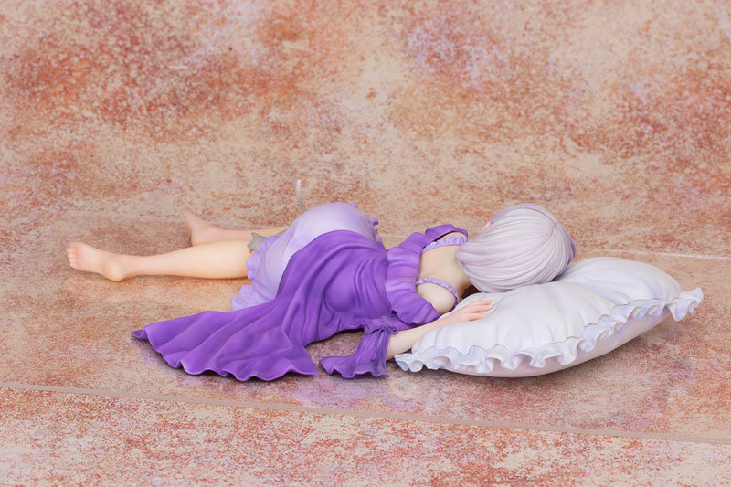 Re Zero Emilia Sleeping Version Anime Figure 0003