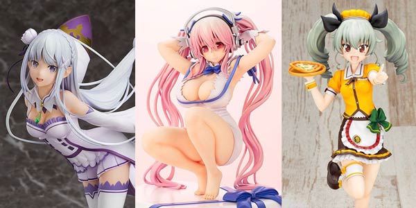New anime figures in stock