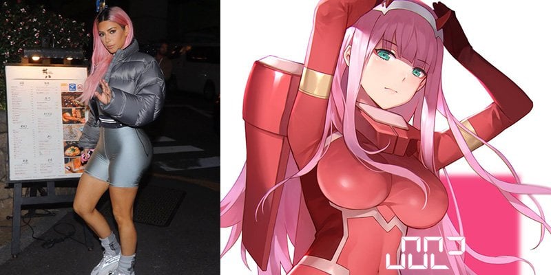 Kim Kardashian Is An Anime Fan