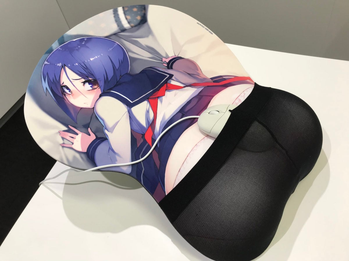 Life Sized Butt Mousepad Of Full Metal Daemon Muramasa’s Ichijo Ayane Has Tights You Can Remove 0023