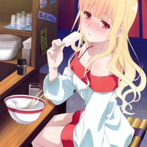 Megami MAGAZINE April 2018 Anime Posters Ramen Daisuki Koizumi San