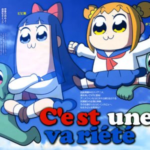 Pop Team Epic Anime Visual