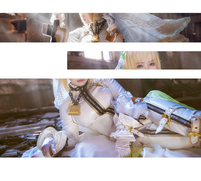 Fate Grand Order Busty Nero Claudius Cosplay 0011