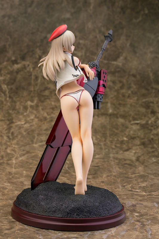 God Eater 2 Alisa Ilinichina Amiella White Swimsuit Anime Figure 0002