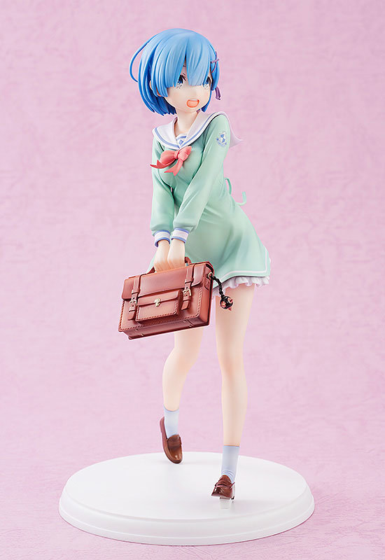 Re Zero Rem High School Uniform 0003