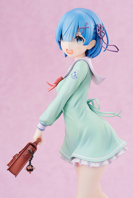 Re Zero Rem High School Uniform 0006