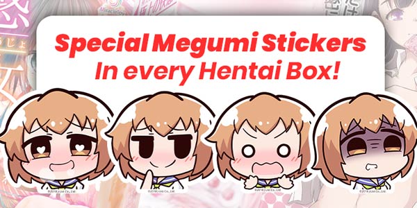 Jlistbox Hentai Box Megumi Stickers