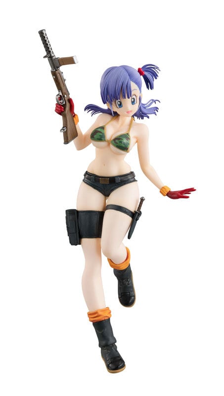 Dragon Ball Gals Bulma Army Anime Figure 0004