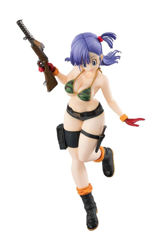 Dragon Ball Gals Bulma Army Anime Figure 0006